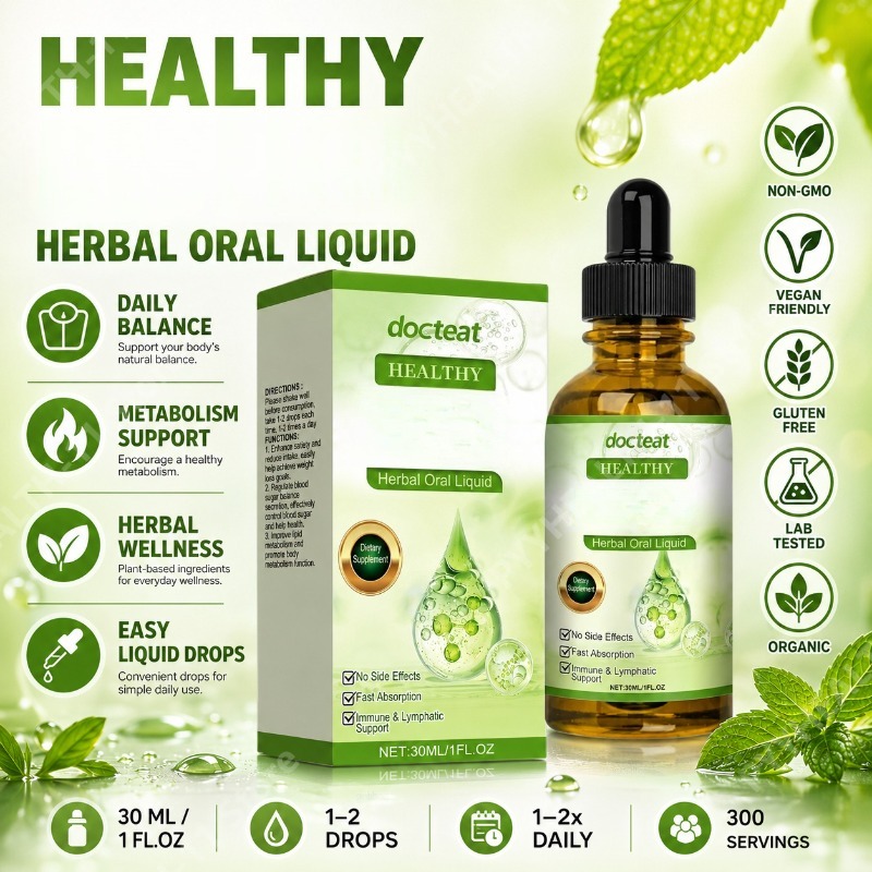 Экстракт листьев мяты и витами – обзор и цена Herbal Wellness Liquid