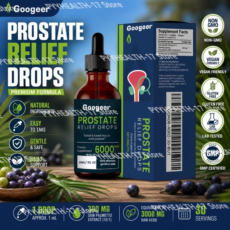 Googeer Prostate Wellness Drop – обзор и цена Herbal Wellness Liquid
